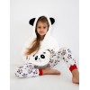 Детская плюшевая толстовка Sensis PANDA KIDS, Цвет: белый, Размеры: 122-128, изображение 6