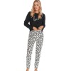 Пижама из хлопка Taro 2572-01 NICOLE черный, Цвет: черный, Размеры: S, изображение 2