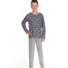 Детская пижама для мальчика Taro 2621-2622 HARRY, Цвет: графит, Размеры: 98