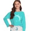 Пижама для девочки-подростка Taro 2649 LIVIA бирюзовый, Цвет: бирюзовый, Размеры: 158, изображение 2