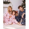Новогодняя женская пижама Taro 2836 LAURA розовый, Цвет: розовый, Размеры: S, изображение 4