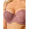 Бюстгальтер балконет Elli 7055 кофейно-розовый, Цвет: кофейно-розовый, Размеры: 90D, изображение 4