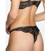Кружевные трусы стринги Esotiq 39935 TULIA черный+бежевый, Цвет: черный+бежевый, Размеры: S, изображение 2