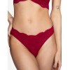 Кружевные трусы бразилиана Esotiq 39936 TULIA вишневый, Цвет: вишневый, Размеры: S