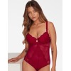 Боди со съемным пуш-ап Esotiq 39968 TULIA, Цвет: вишневый, Размеры: S, изображение 3