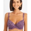 Бюстгальтер балконет пуш-ап Simona M 870 гортензия, Цвет: гортензия, Размеры: 90B, изображение 3