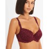 Бюстгальтер балконет пуш-ап Simona M 870 бордо, Цвет: бордо, Размеры: 80C, изображение 5