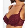 Бюстгальтер балконет пуш-ап Simona M 870 бордо, Цвет: бордо, Размеры: 80C, изображение 6
