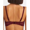 Бюстгальтер балконет пуш-ап Simona M 870 бордо, Цвет: бордо, Размеры: 80C, изображение 2