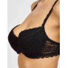 Бюстгальтер балконет пуш-ап классика Simona M 870 черный, Цвет: черный, Размеры: 90C, изображение 3