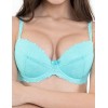 Бюстгальтер балконет пуш-ап Simona M 870 мята, Цвет: мята, Размеры: 85E