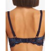 Бюстгальтер балконет пуш-ап биколор Simona M 870 ночь, Цвет: ночь, Размеры: 70E, изображение 2