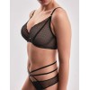 Бюстгальтер балконет пуш-ап Alles CHITA P-UP черный, Цвет: черный, Размеры: 70B, изображение 4