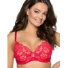 Бюстгальтер кружевной пуш-ап Ava YUCCA 1936 P-UP красный, Цвет: красный, Размеры: 75B, изображение 2