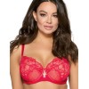 Кружевной бюстгальтер с поролоном Ava YUCCA 1939 U красный, Цвет: красный, Размеры: 80B, изображение 3