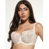 Кружевной бюстгальтер балконет Kris Line ROSEE half cup soft, Цвет: кофе латте, Размеры: 70I, изображение 3
