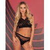 Комплект нижнего белья LIVIA CORSETTI LC 90631 TIMOSAN KOMPLET, Цвет: черный, Размеры: L/XL