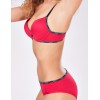 Бюстгальтер спортивный супер пуш-ап Opium B-15, Цвет: красный, Размеры: 70B, изображение 4