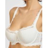 Бюстгальтер балконет Simona M 608 молоко, Цвет: молоко, Размеры: 75G, изображение 3