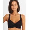 Бюстгальтер на сшивном поролоне Simona M 802/24 черный, Цвет: черный, Размеры: 75F, изображение 3