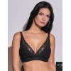 Бюстгальтер бралетт без косточек VOVA LIZA V24116, Цвет: черный, Размеры: S, изображение 3