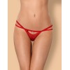 Эротические трусики стринги Obsessive 838 THONG красный, Цвет: красный, Размеры: L/XL