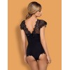 Эротическое боди Obsessive MOKETTA TEDDY черный, Цвет: черный, Размеры: S/M, изображение 2