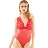 Красное боди с кружевом Anais MARGARITHA BODY RED, Цвет: красный, Размеры: L/XL