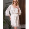 Халат из натурального шелка Mia-Amore ARIANNA 3943 белый, Цвет: белый, Размеры: L/XL, изображение 3