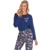Пижама женская с брюками Taro KENZA 2773-02, Цвет: темно-синий, Размеры: M