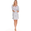 Ночная сорочка с длинным рукавом Taro LIVIA 2574-01, Цвет: серый, Размеры: M, изображение 2