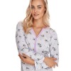 Ночная сорочка с длинным рукавом Taro LIVIA 2574-01, Цвет: серый, Размеры: M, изображение 3