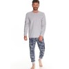 Серая мужская пижама Taro MASSIMO 2813-2814-01, Цвет: серый, Размеры: L, изображение 2
