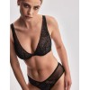 Кружевной бюстгальтер на монокаркасе Alles BEVERLY M BRALETTE черный, Цвет: черный, Размеры: 70C, изображение 4
