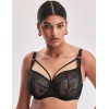 Кружевной бюстгальтер балконет Alles BEVERLY M черный, Цвет: черный, Размеры: 70D, изображение 4