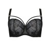 Кружевной бюстгальтер балконет Alles BEVERLY M черный, Цвет: черный, Размеры: 70D, изображение 9