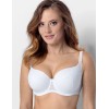 Бюстгальтер балконет Gaia 758 MICAELA full cup белый, Цвет: белый, Размеры: 65H, изображение 3