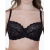 Бюстгальтер мягкий кружевной Karina LM 535 черный, Цвет: черный, Размеры: 80C