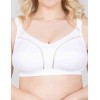 Бюстгальтер мягкий без косточек Milavitsa 104040 / 124040 белый, Цвет: белый, Размеры: 95B