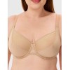 Бюстгальтер мягкая чашка Misstyle 2511 обжаренный миндаль, Цвет: обжаренный миндаль, Размеры: 75E