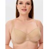 Бюстгальтер мягкая чашка Misstyle 2511 обжаренный миндаль, Цвет: обжаренный миндаль, Размеры: 75E, изображение 3
