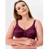 Бюстгальтер мягкий без каркасов Misstyle 4120 / 4121 темный виноград, Цвет: темный виноград, Размеры: 80E, изображение 3
