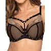 Бюстгальтер полумягкий Novika STARLING N02 PU, Цвет: черный, Размеры: 105C