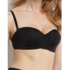 Бескаркасный бюстгальтер под открытое платье Dim INVISIFREE 07HF черный, Цвет: черный, Размеры: 75A