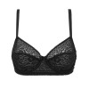 Кружевной легкий бюстгальтер Dim SUBLIM 0CDM черный, Цвет: черный, Размеры: 70B, изображение 6