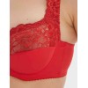Бюстгальтер мягкий с подкроем Elli 1012 красный, Цвет: красный, Размеры: 80E, изображение 4