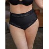 Высокие трусы слипы с кружевом Janira SOFT LACE 1030318 SUPER HIGH black, Цвет: black (черный), Размеры: L