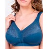 Бюстгальтер мягкий без косточек Milavitsa 104080 / 104081 / 124080 французский синий, Цвет: французский синий, Размеры: 100B