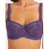 Бюстгальтер балконет биколор Simona M 608 батик-сетка, Цвет: батик-сетка, Размеры: 75D