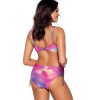 Верх купальника на тонком поролоне Ava SK163 U Pastel Tie Dye, Цвет: розовый микс, Размеры: 90I, изображение 8
